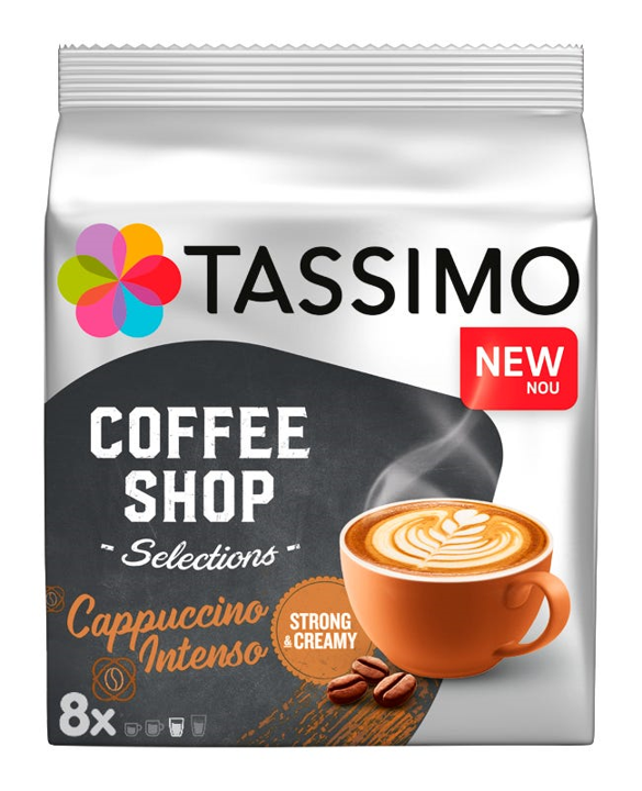 Кофе в капсулах Tassimo CAPPUCCINO INTENSO, 8 порций