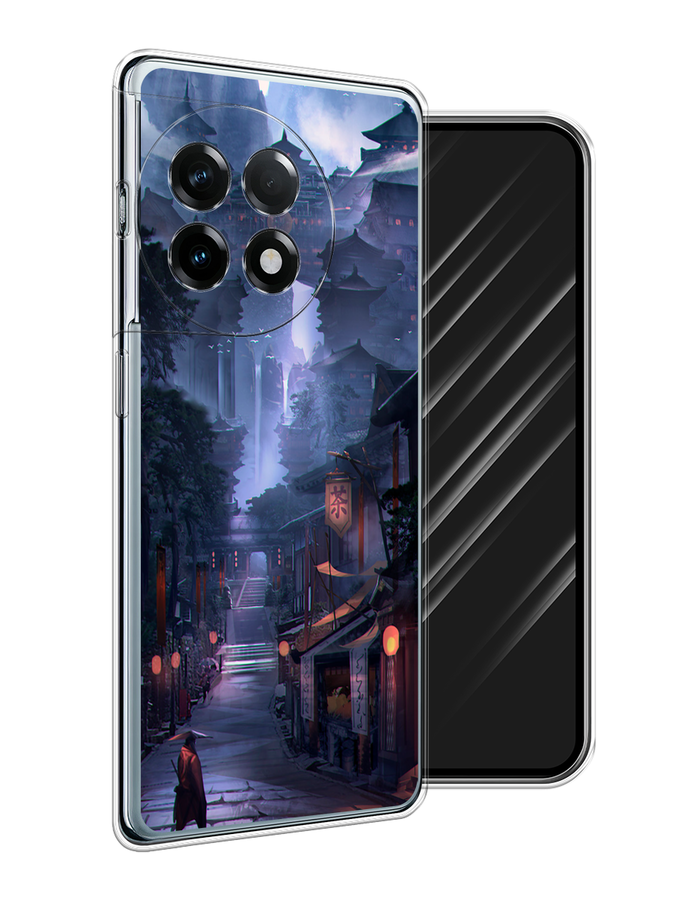 

Чехол Awog на OnePlus 11R "Одинокий самурай", Синий;черный;коричневый, 154150-1