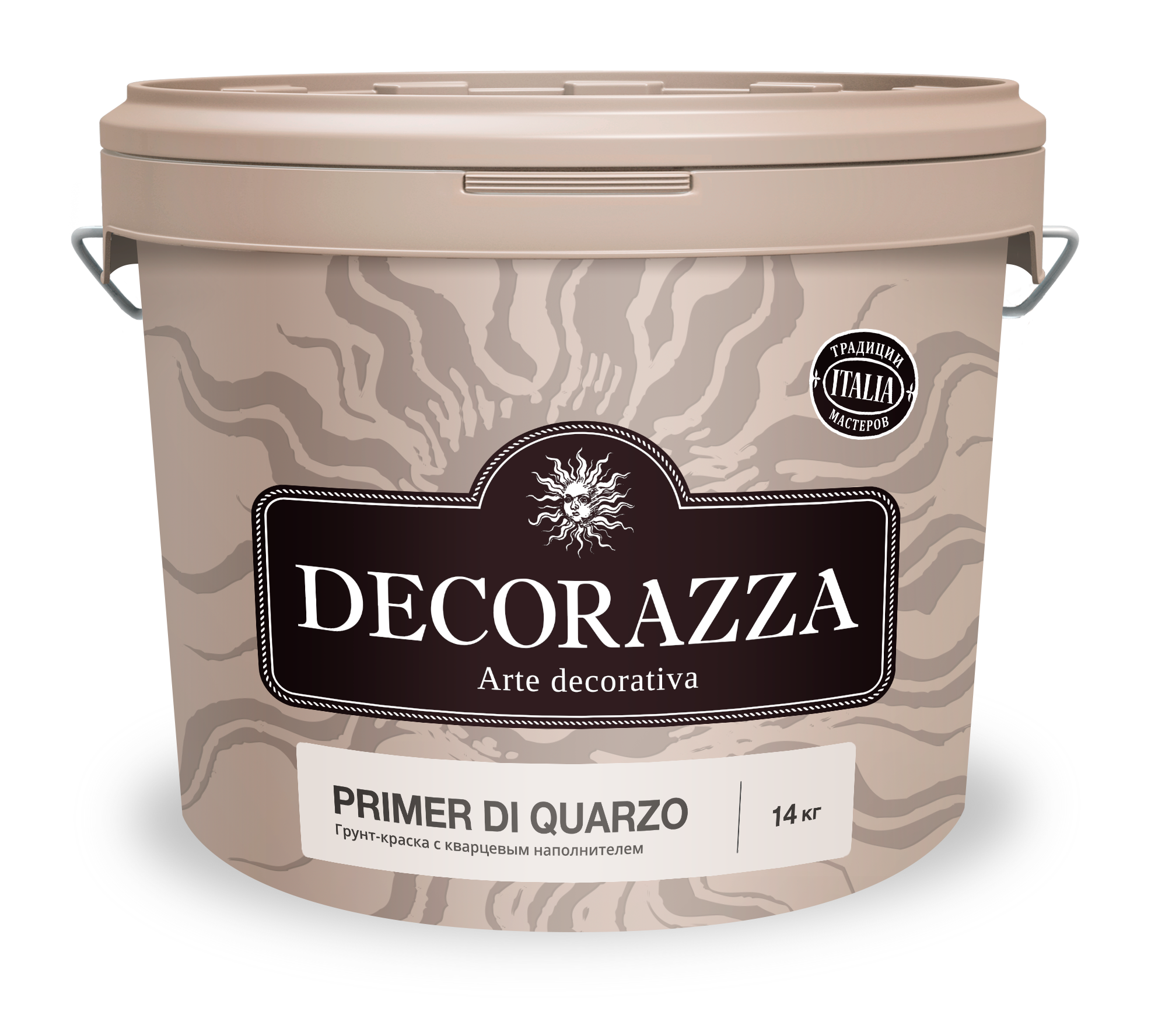 Грунт подготовительный , Decorazza Primer di Quarzo, 14 кг грунт olsta глубокого проникновения primer silicone 10 л