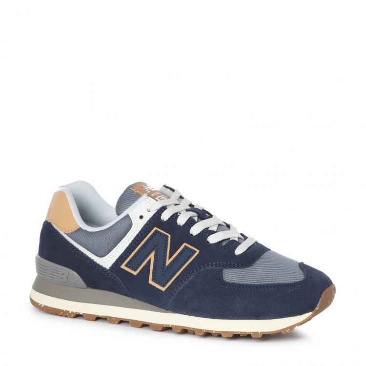 фото Кроссовки мужские new balance ml574 синие 41.5 eu