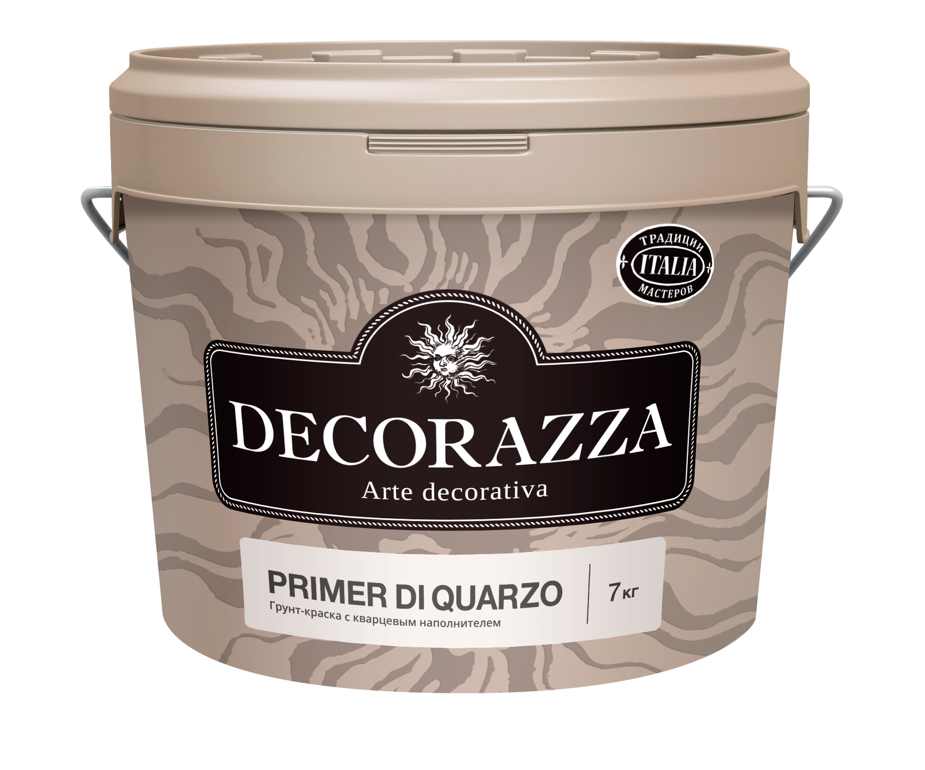 Грунт-краска Decorazza Primer di Quarzo, 7 кг