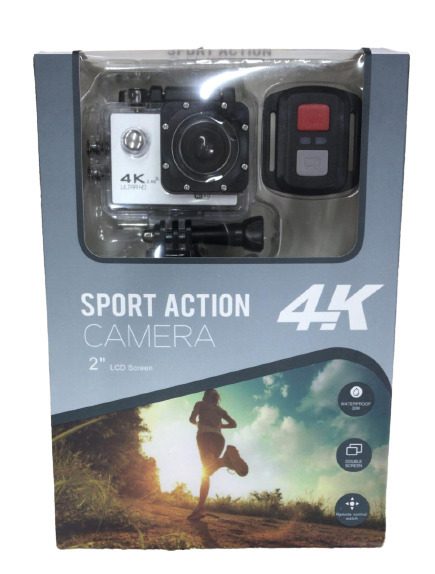 фото Экшн-камера sport action camera 4k wi-fi,серая xpx