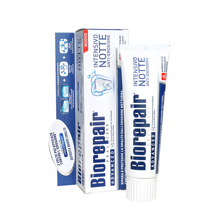 фото Зубная паста biorepair intensive night repair 75 мл
