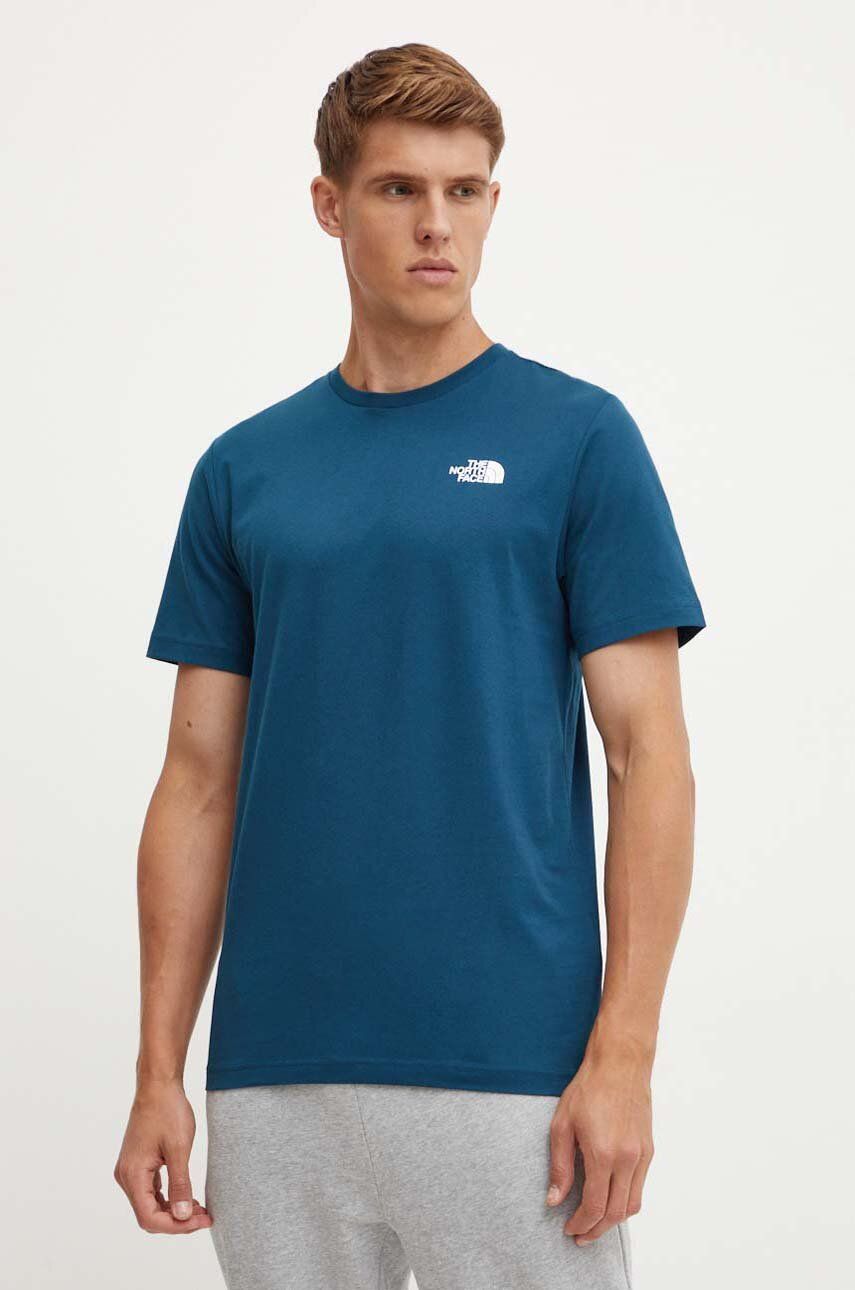 Футболка The North Face для мужчин синяя-1NO1 размер L NF0A87NV1NO1 6290₽