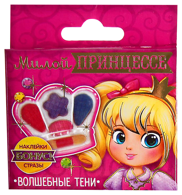 

Тени для век детские Выбражулька Милой принцессе, Разноцветный, Детские тени для век