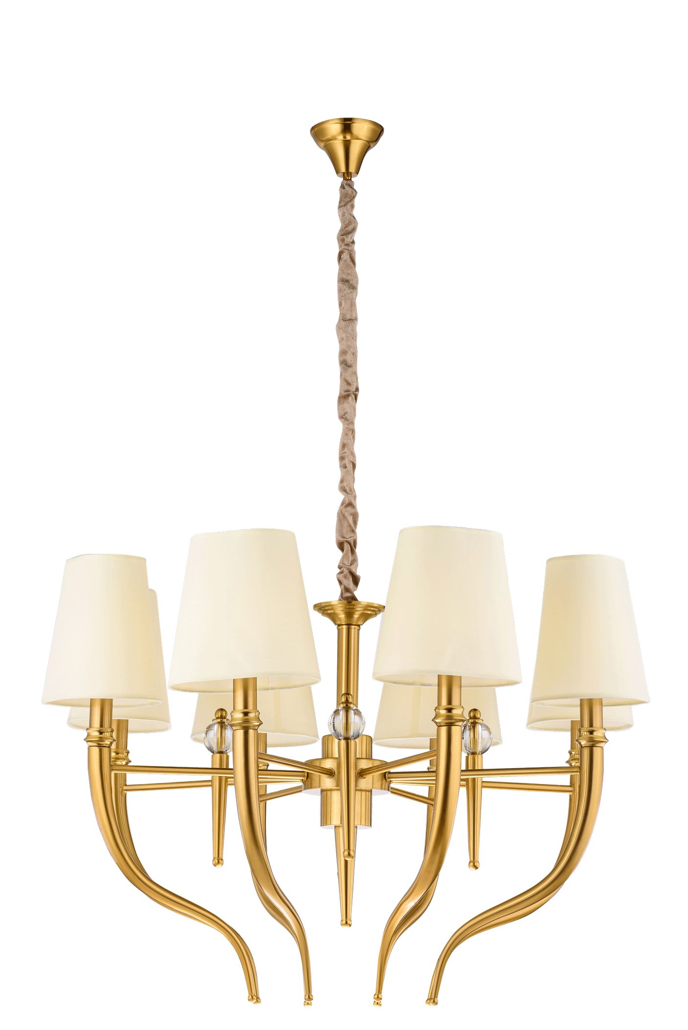 

Люстра NewRgy 8658/8LT BRASS