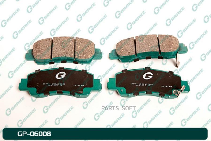 

Тормозные колодки GBRAKE GP06008