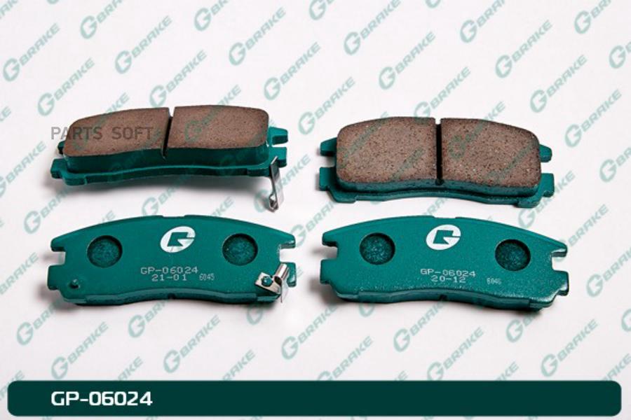 Тормозные колодки GBRAKE GP06024