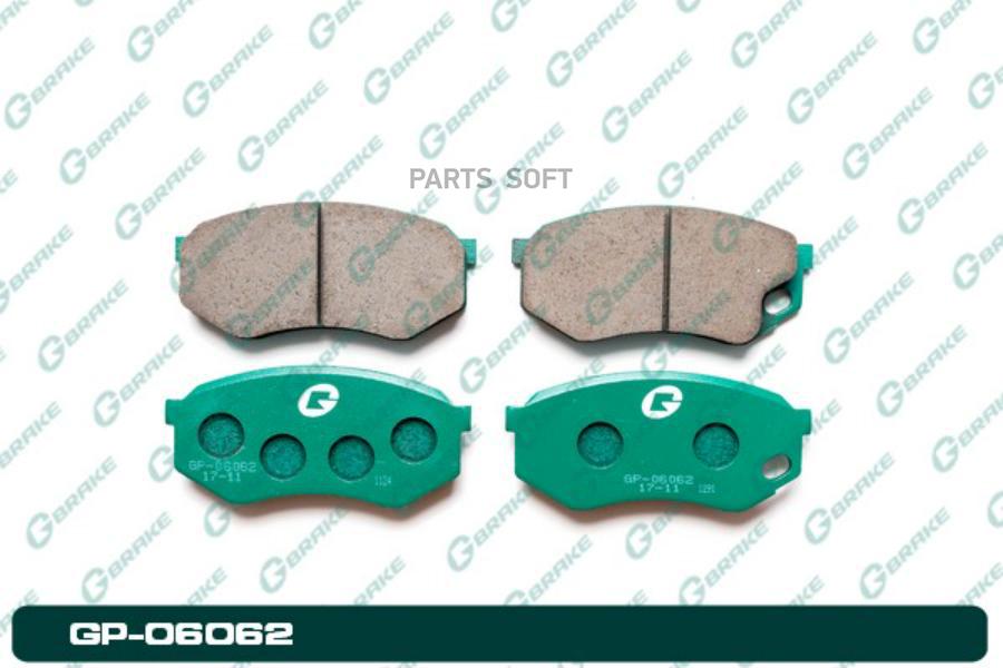 

Тормозные колодки GBRAKE GP06062