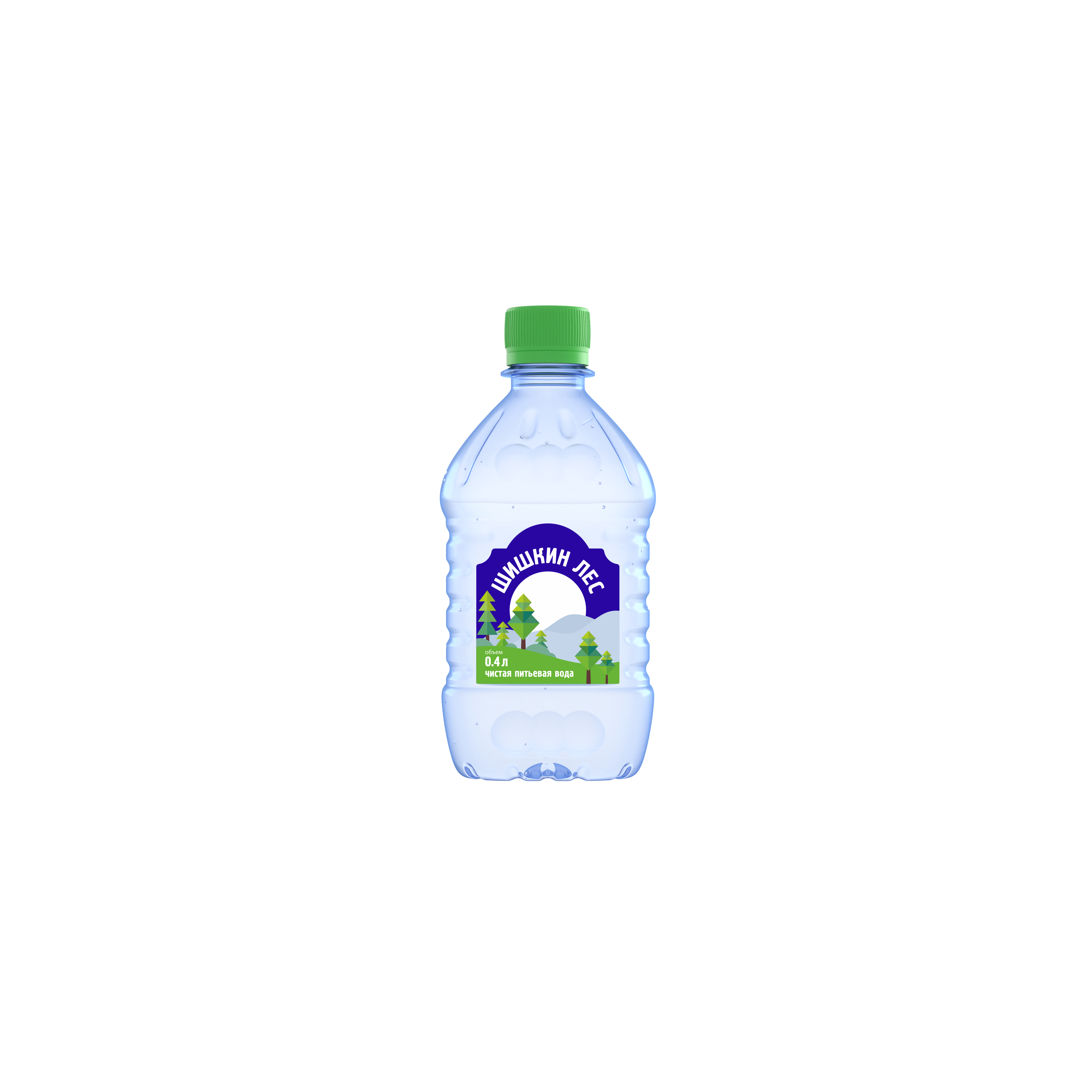 Вода питьевая Шишкин лес негазированная пластик 0,4 л