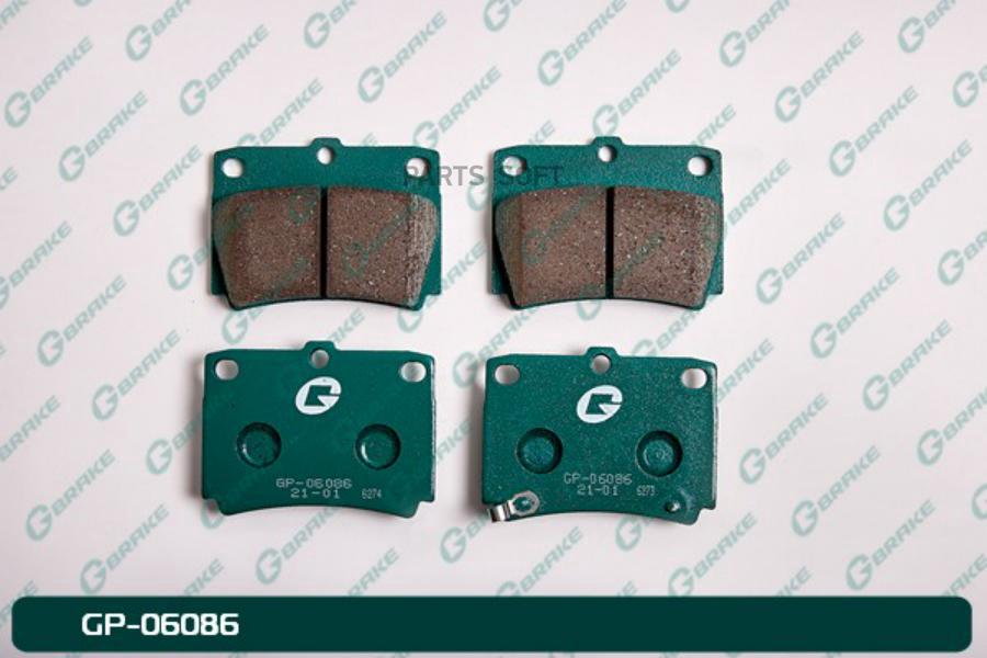 

Тормозные колодки GBRAKE GP06086