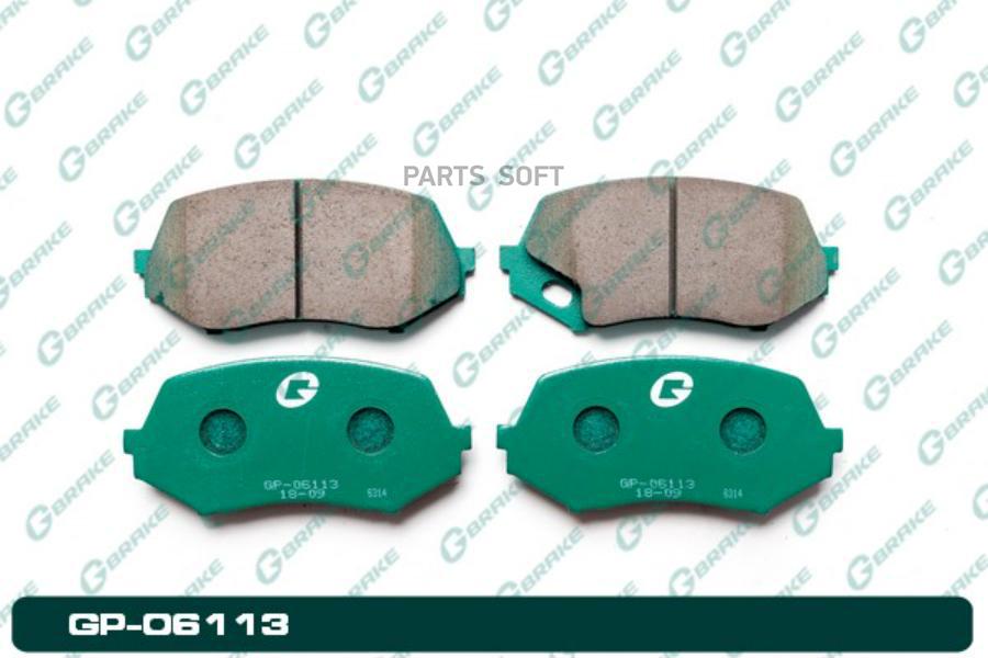 

Тормозные колодки GBRAKE GP06113