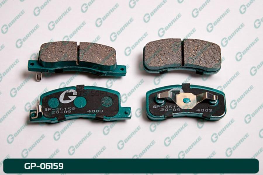

Тормозные колодки GBRAKE GP06159