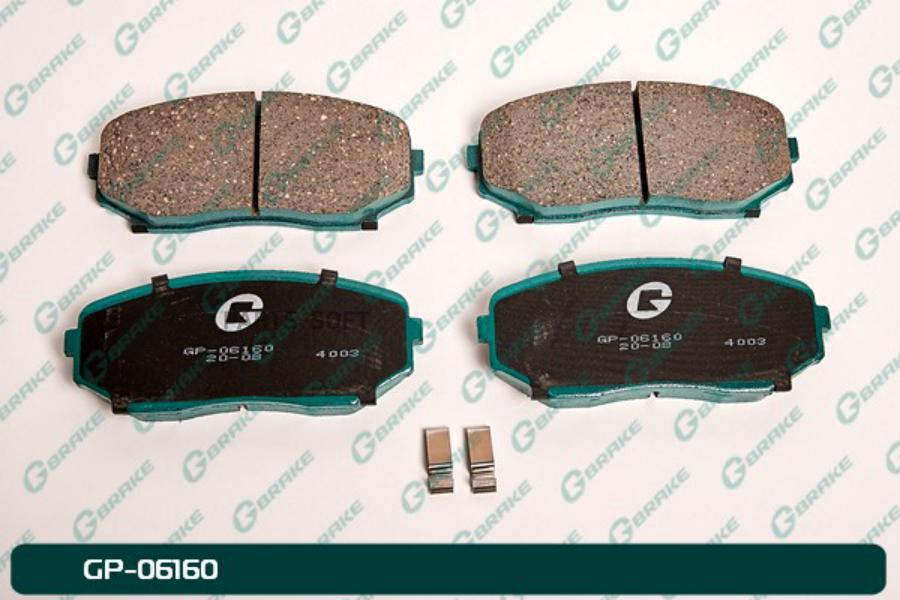

Тормозные колодки GBRAKE GP06160