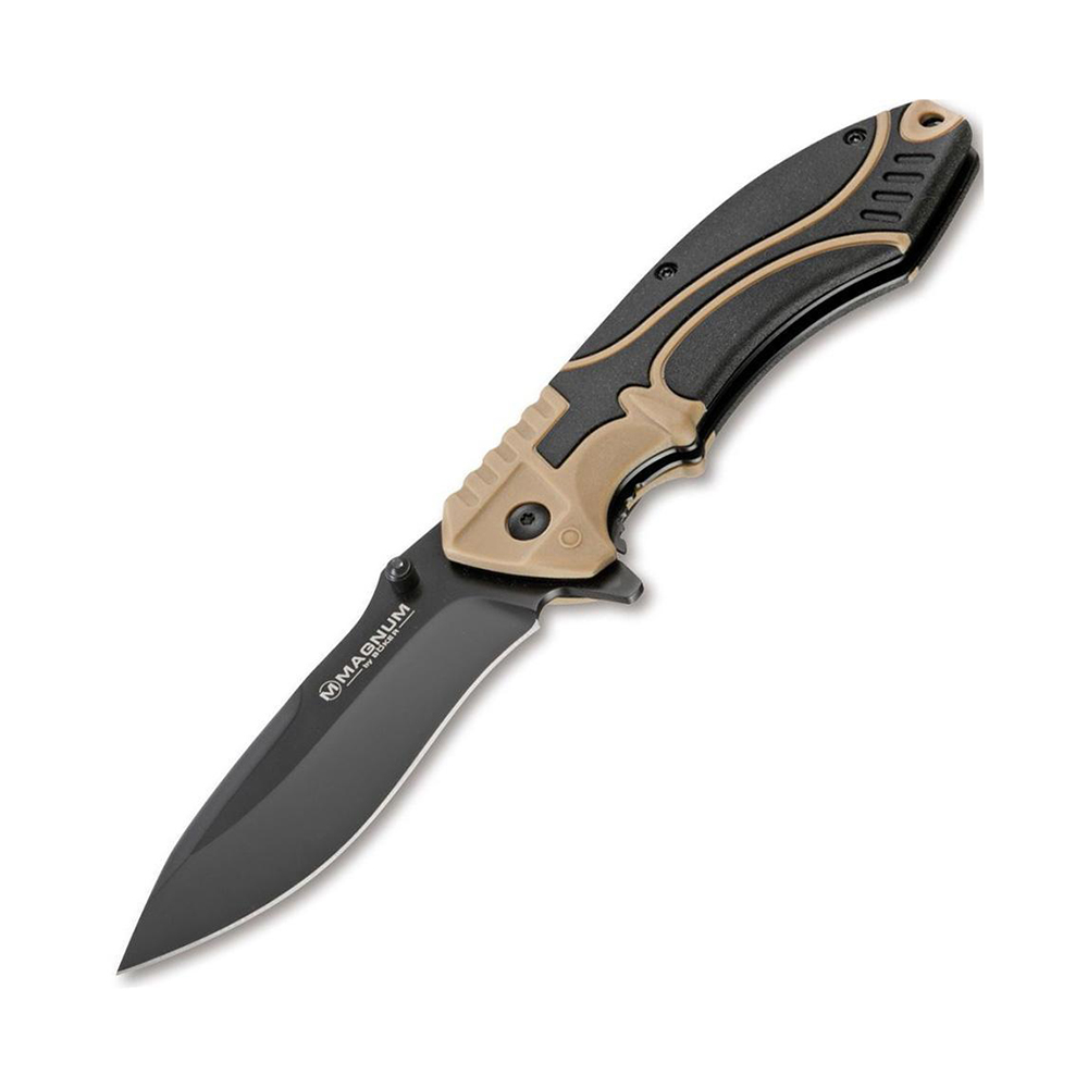 Туристический нож Boker Advance Desert Pro, black/sand