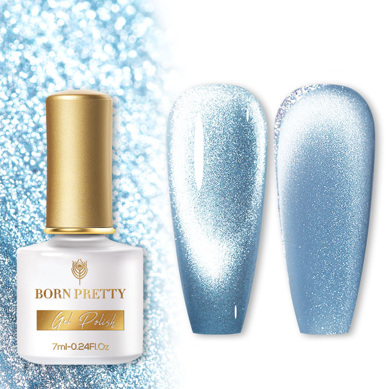 

Гель-лак Born Pretty Sea Blue Cat Magnetic Gel SB-05 54748-05, 7 мл, 54748-05