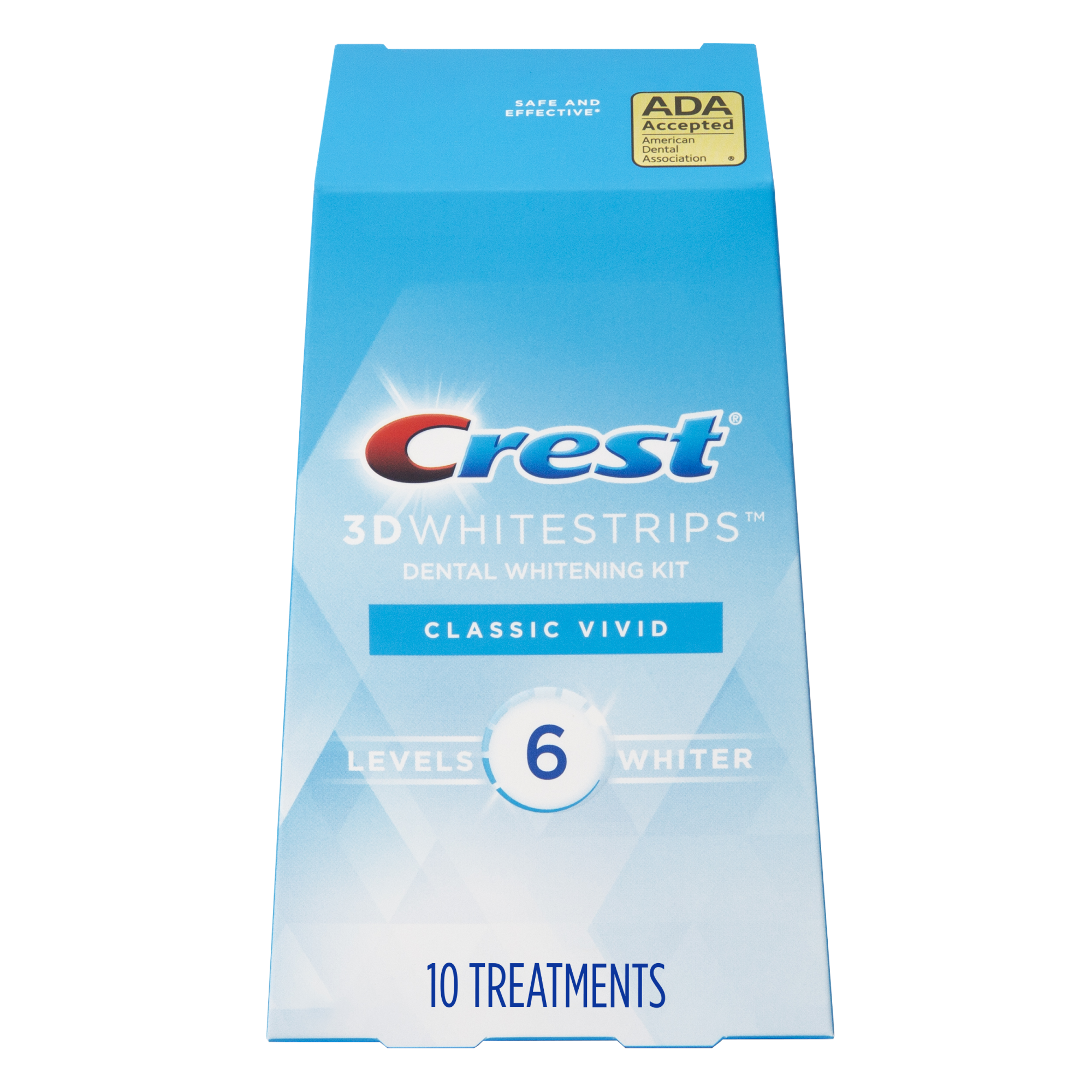 Пластина для отбеливания зубов Crest 3D White Whitestrips Vivid 20 шт (10 пар) набор для отбеливания lapiss cp 16% 5 шприцев по 3 мл