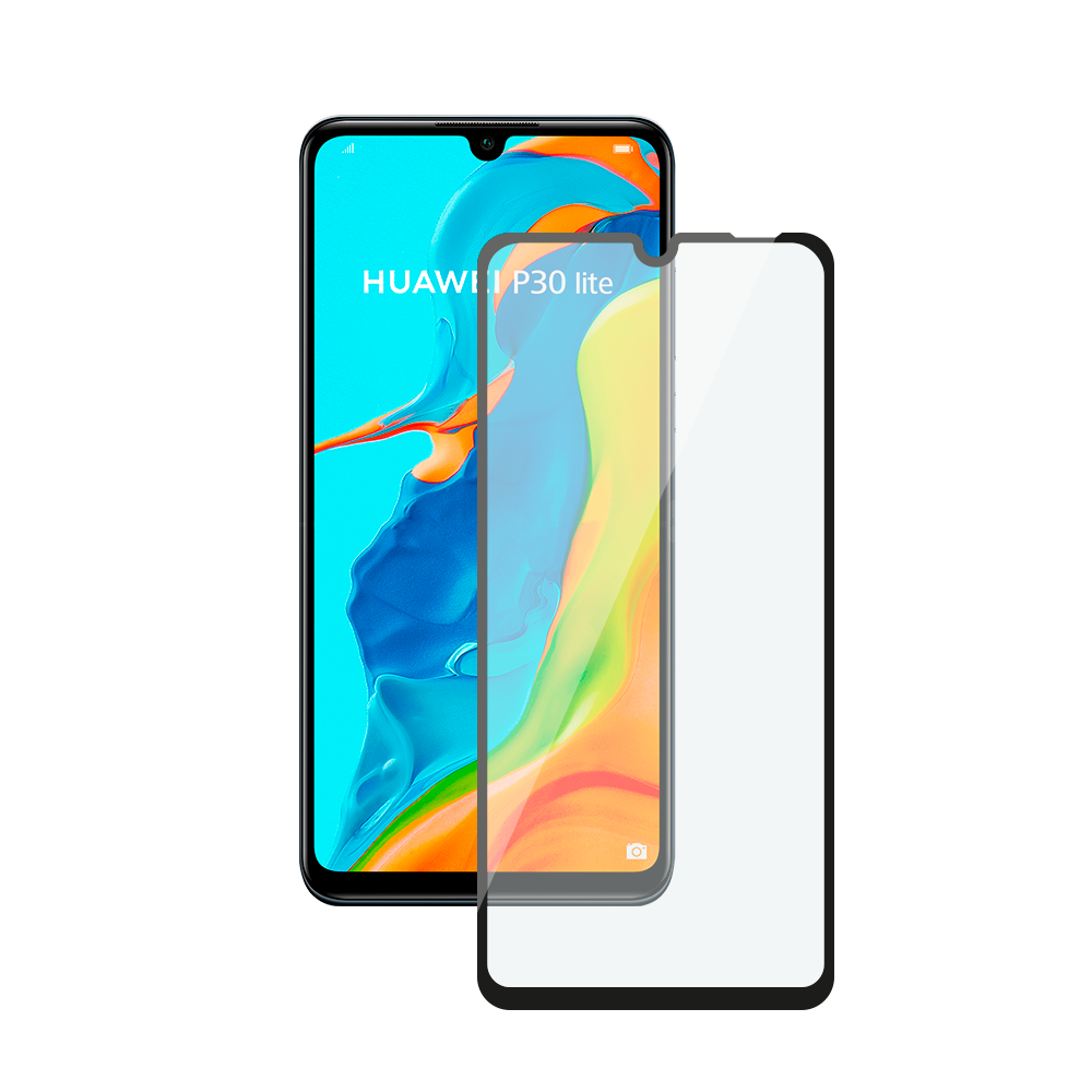

Защитное стекло 3D Deppa Full Glue для Huawei P30 Lite 0.3 мм черная рамка 62512