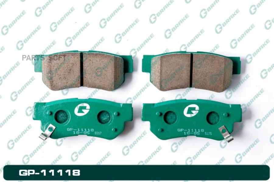 Тормозные колодки GBRAKE GP11118