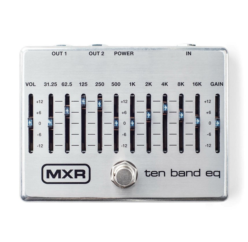 

M108S-EU MXR 10 Band EQ Педаль эффектов, Dunlop, M108S-EU