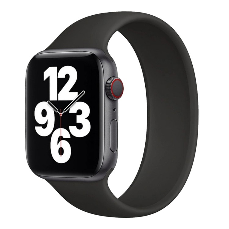 

Ремешок для Apple Watch 42/44 mm Sport Band (размер S/140 мм) <черный>