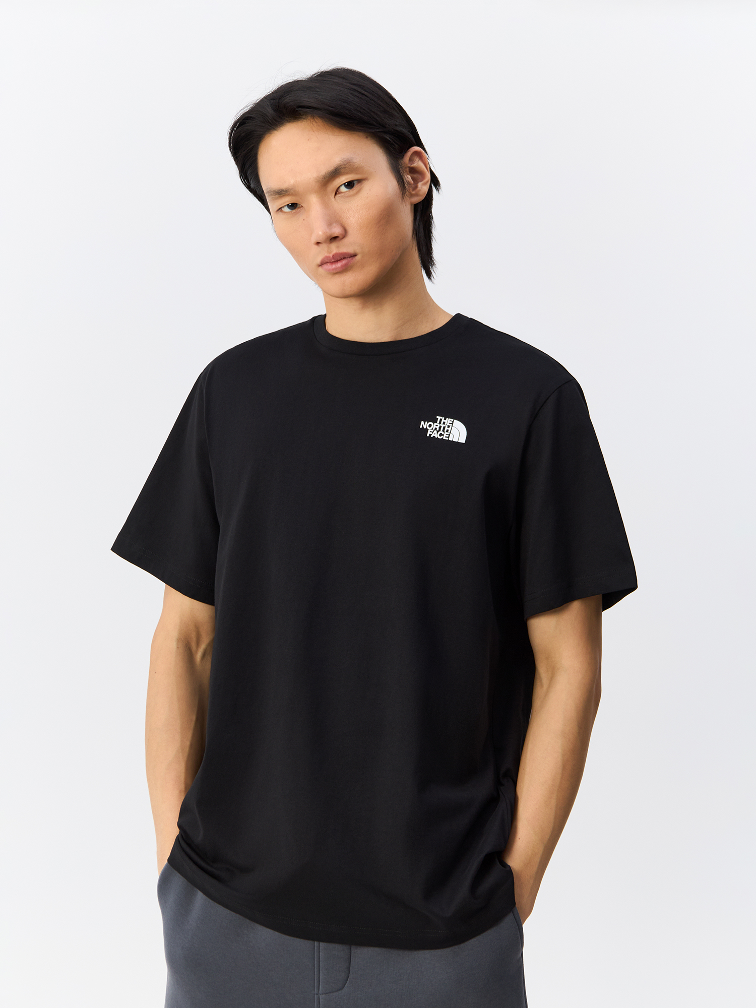 

Футболка мужская The North Face NF0A87NPJK31 черная S, Черный, NF0A87NPJK31