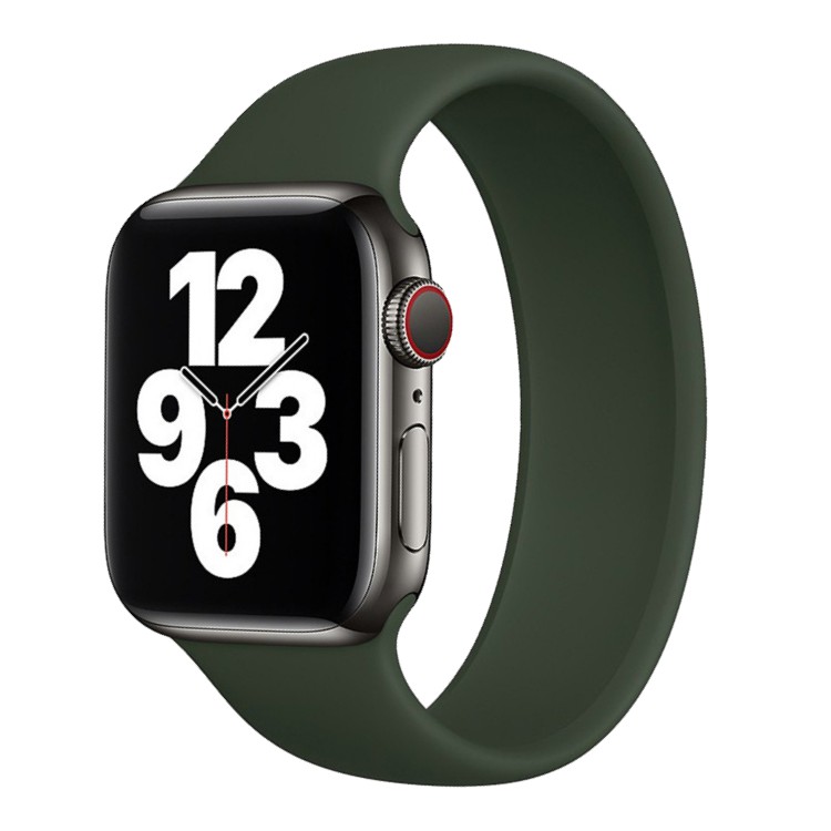 

Ремешок для Apple Watch 42/44 mm Sport Band (размер L/180 мм) <темно-зеленый>