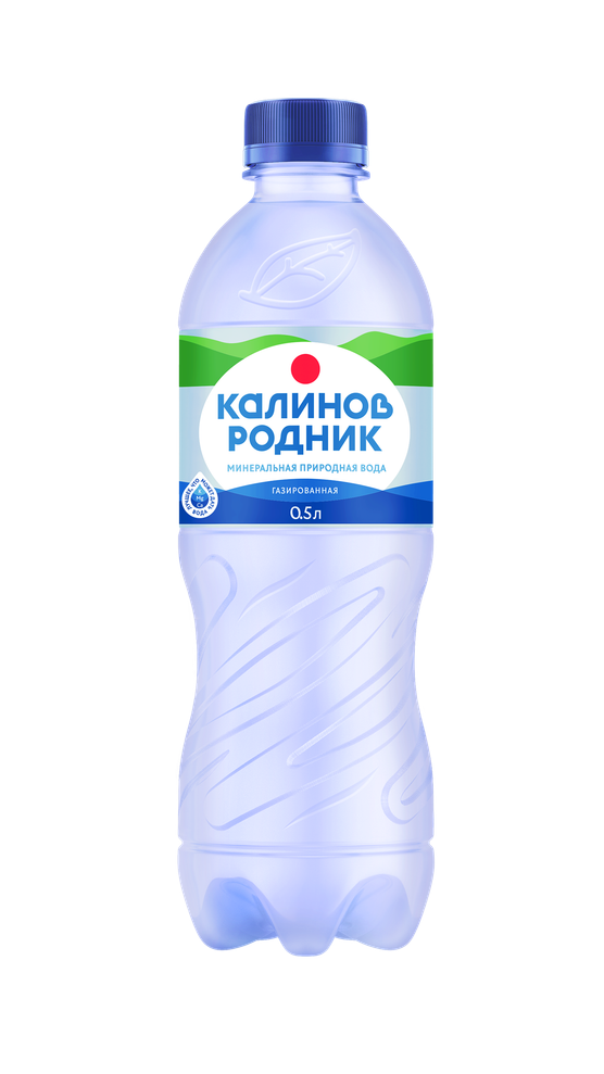 Вода питьевая Калинов Родник газированная 05 л 50₽