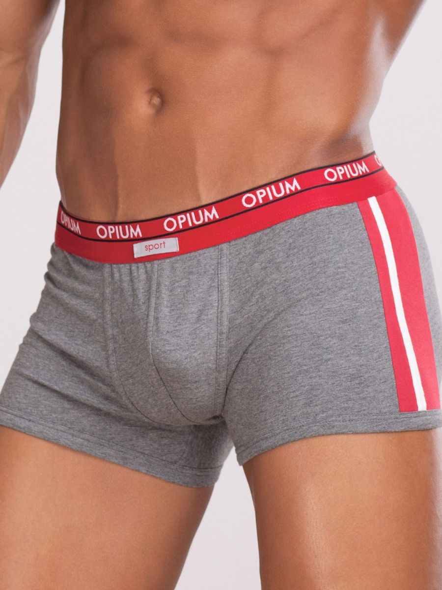 

Трусы мужские Opium R68 серые XXL, Серый, R68