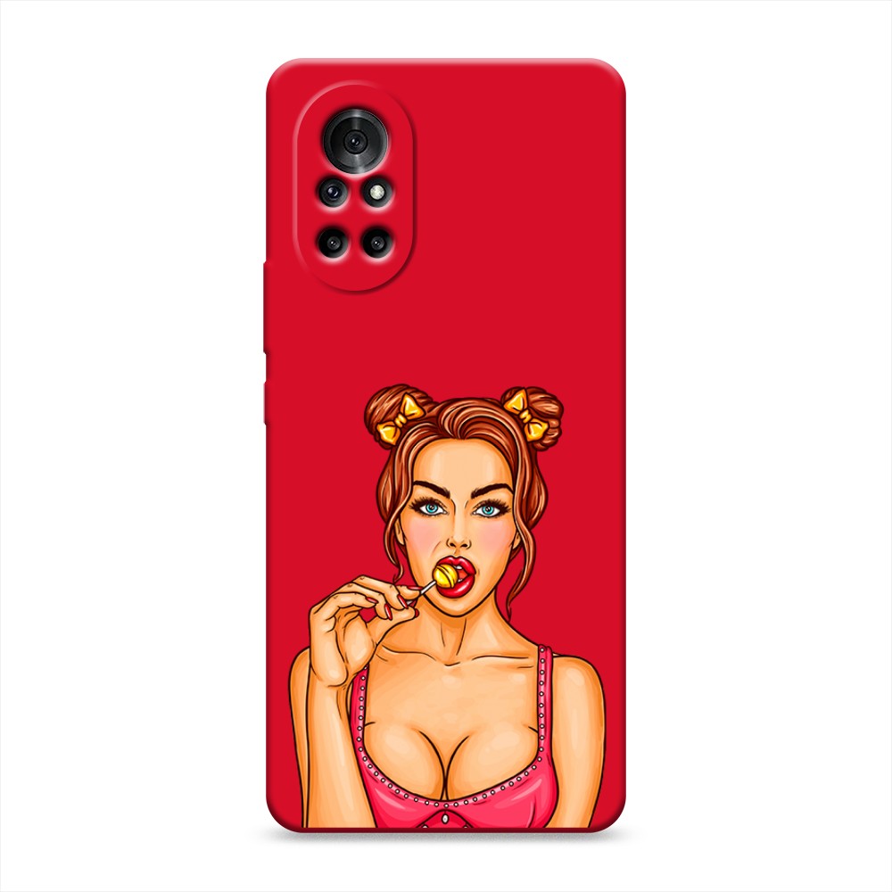 

Чехол Awog на Honor V40 Lite/Huawei Nova 8 "Вкусный леденец", Разноцветный