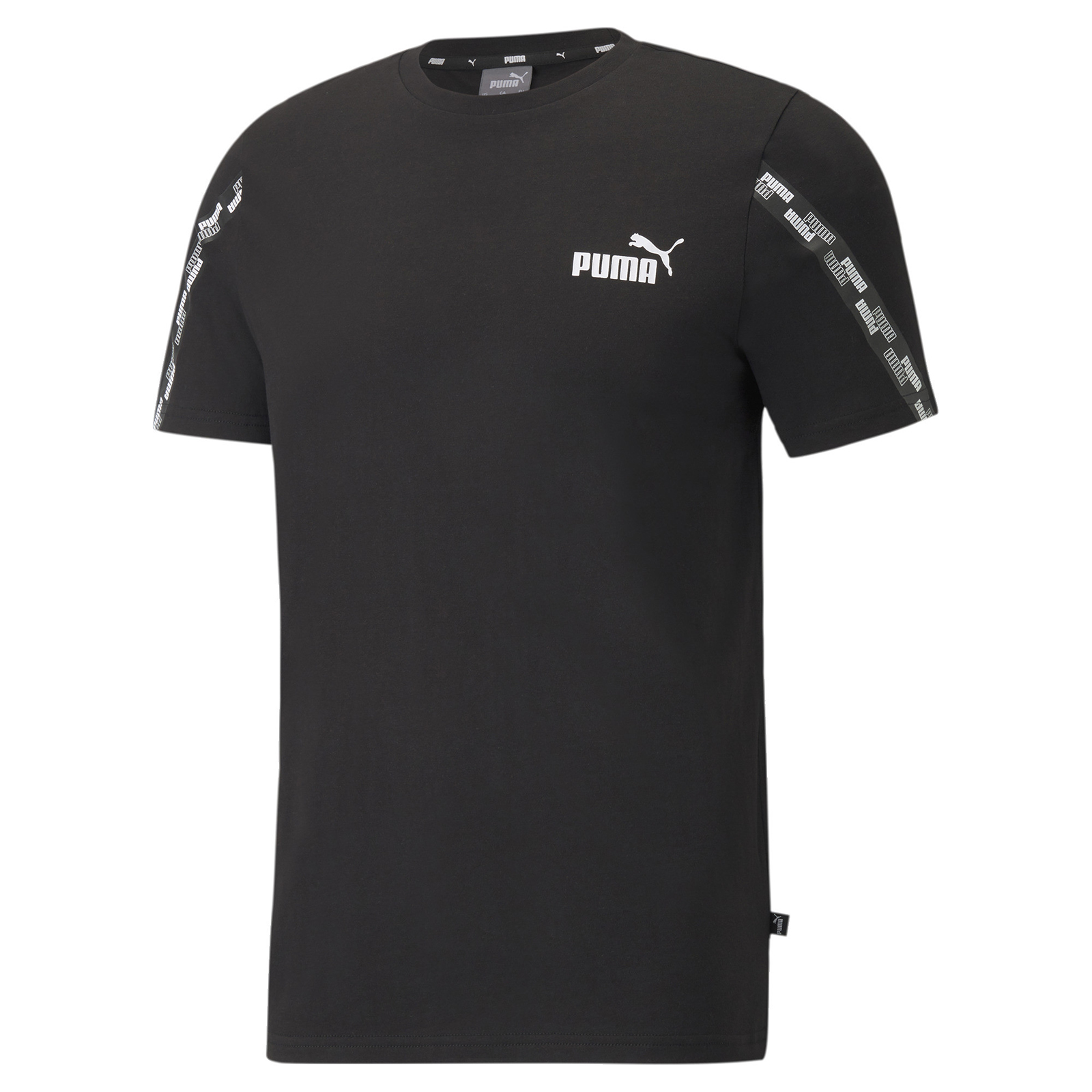 фото Футболка мужская puma power tape tee черная l