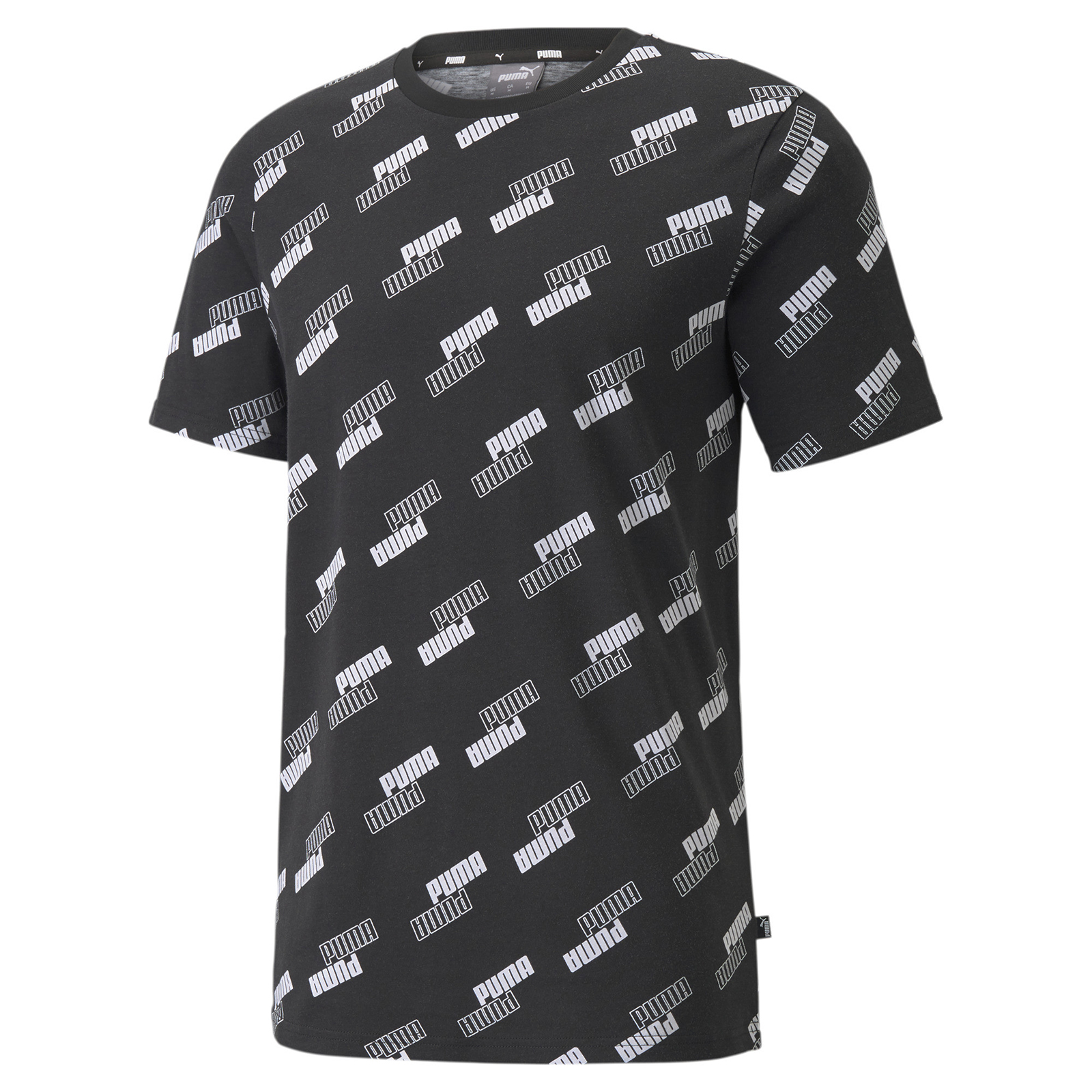 

Футболка мужская PUMA Power Aop Tee черная S, Power Aop Tee