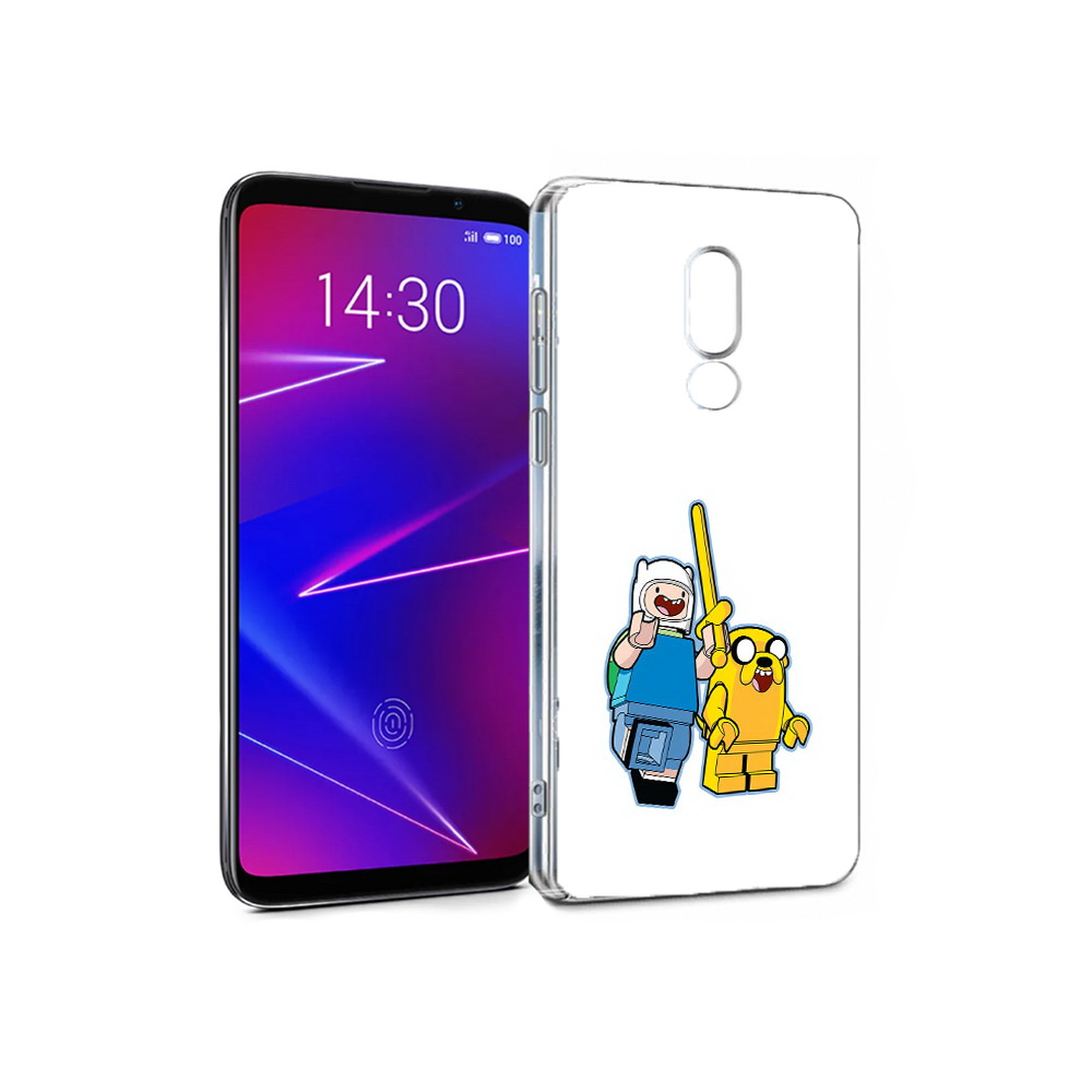 

Чехол MyPads Tocco для Meizu 16 время приключений лего (PT136611.84.274), Прозрачный, Tocco