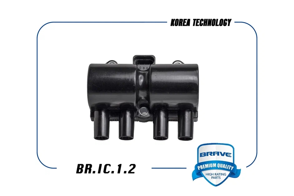 

Катушка зажигания Daewoo Nexia,Daewoo Matiz8кл. BRAVE BR.IC.1.2