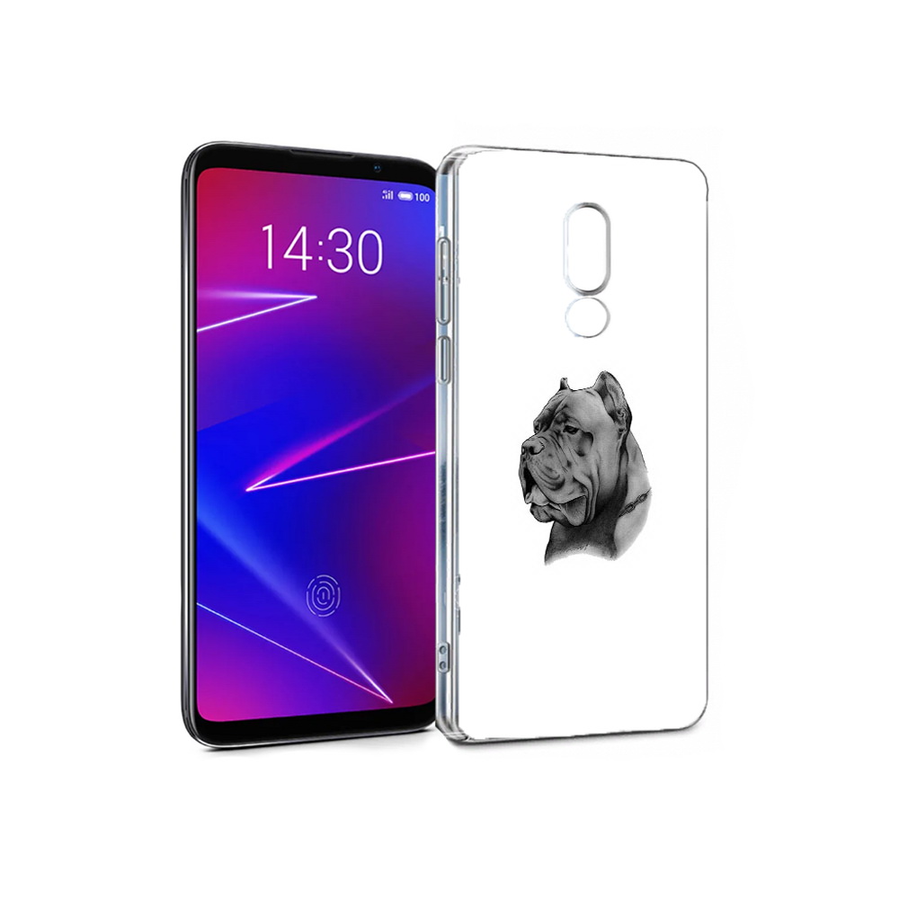 

Чехол MyPads Tocco для Meizu 16 грозный бульдог (PT136611.84.300), Прозрачный, Tocco