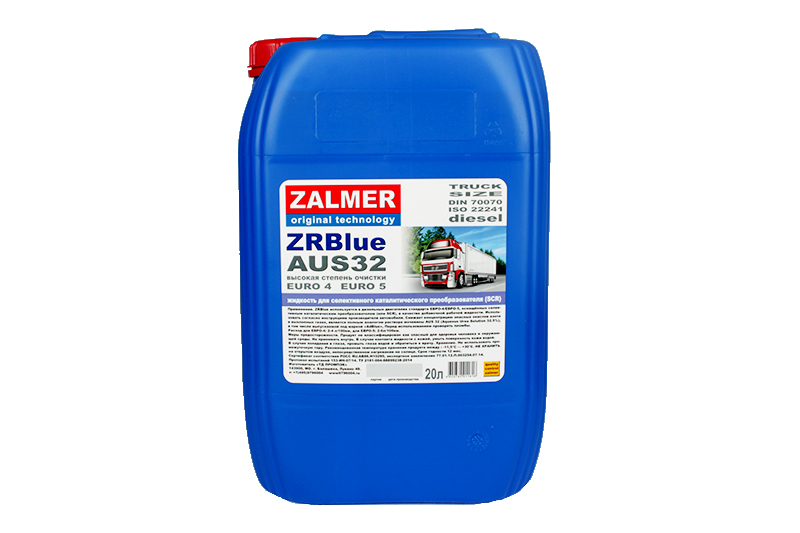 Жидкость адсорбирующая ZALMER ZRBLUE SCR 20л