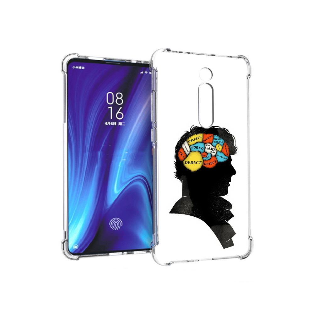 

Чехол MyPads Tocco для Xiaomi Redmi K20 темный рисунок (PT130504.291.640), Прозрачный, Tocco