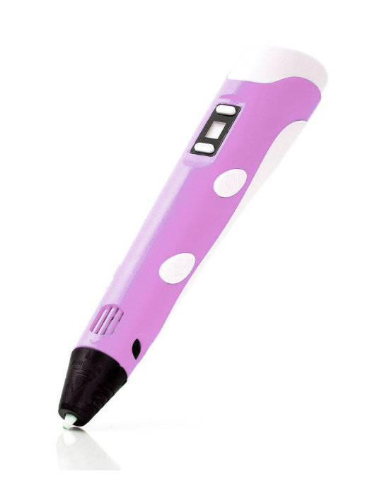 3D ручка c LCD дисплеем 3D Pen 2 Розовый pixel bag рюкзак с led дисплеем pixel one pinkman розовый