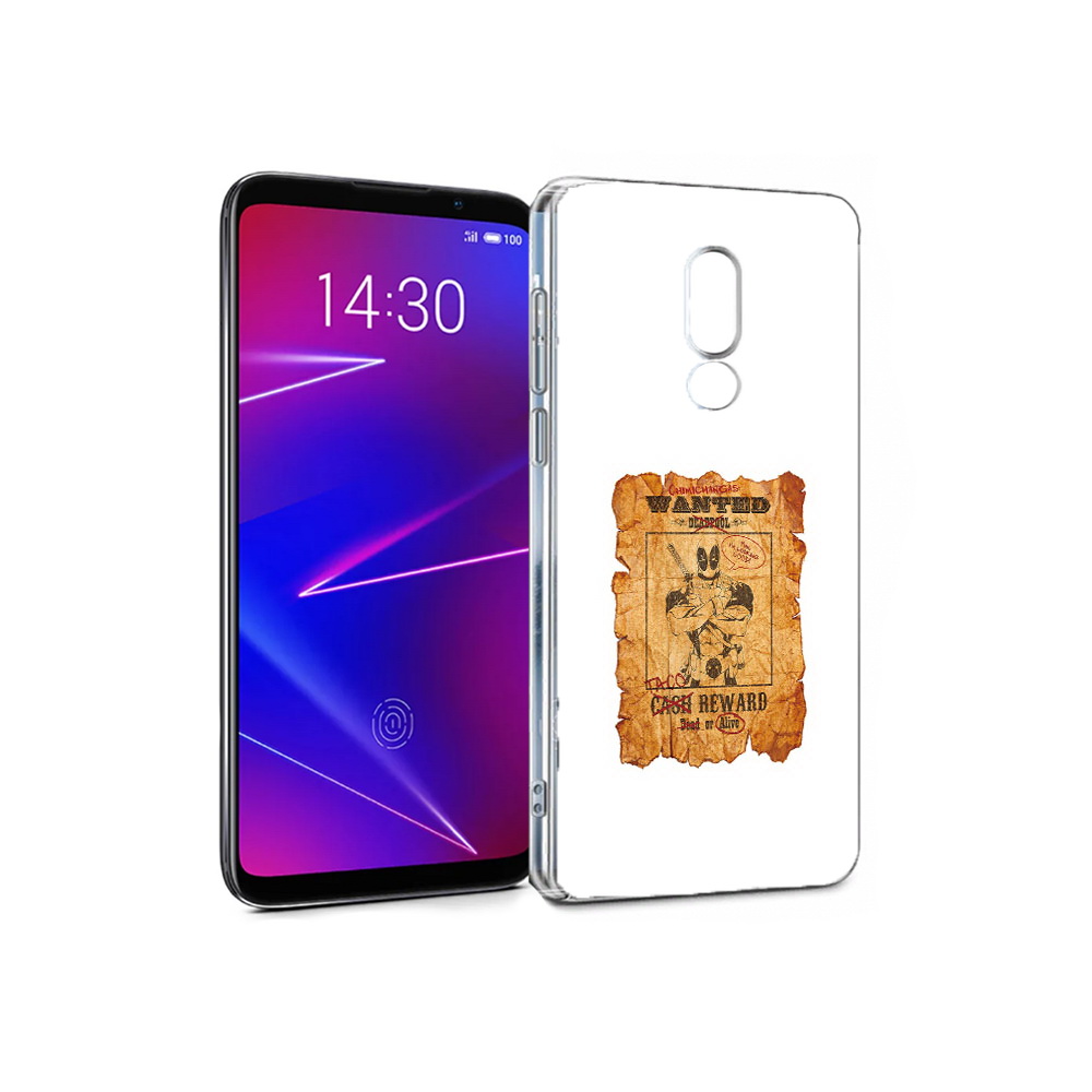 

Чехол MyPads Tocco для Meizu 16 дедпул (PT136611.84.317), Прозрачный, Tocco
