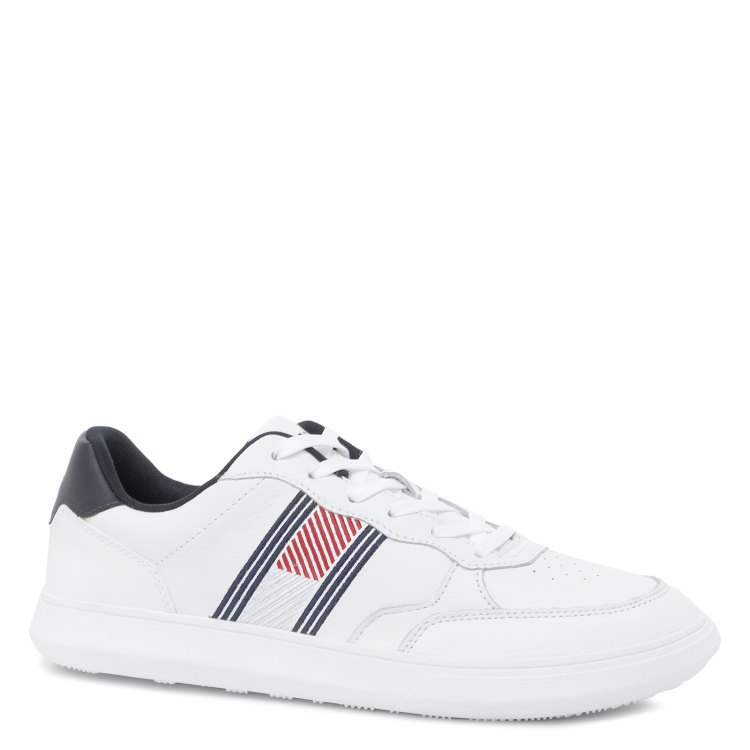 

Кеды мужские Tommy Hilfiger FM0FM03904 белые 45 EU, FM0FM03904