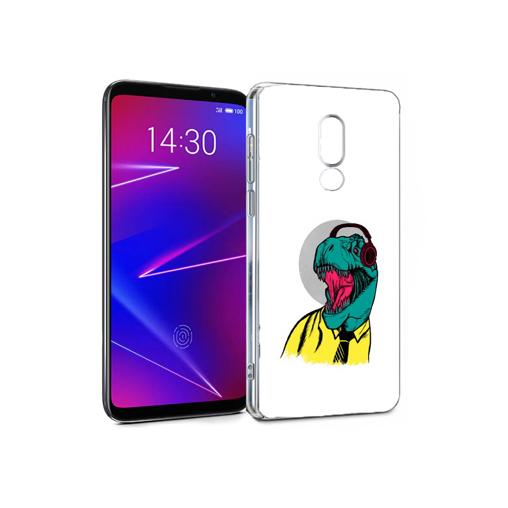 

Чехол MyPads Tocco для Meizu 16 дино (PT136611.84.326), Прозрачный, Tocco