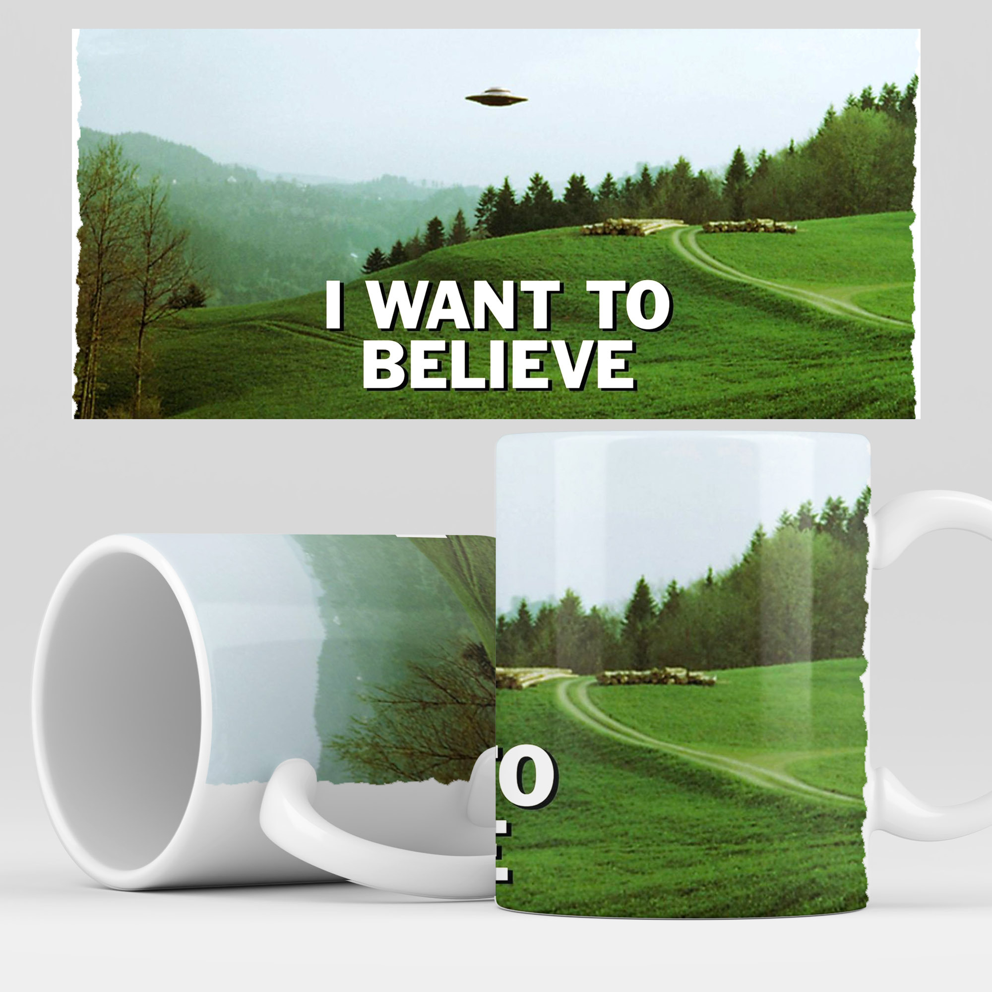 фото Кружка rocketcup с принтом "i want to believe"