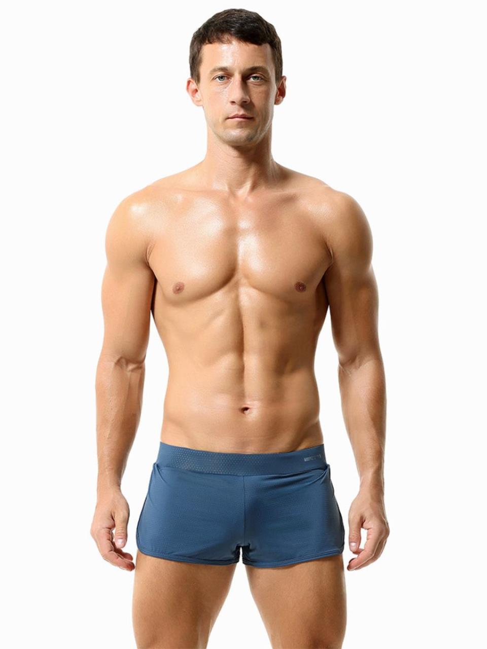 

Трусы мужские seobean 23502 синие XXL, Синий, 23502