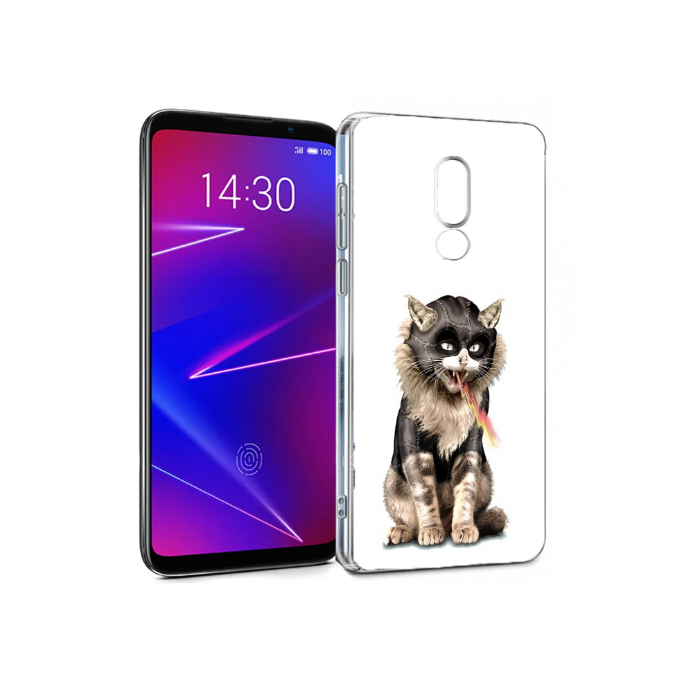 

Чехол MyPads Tocco для Meizu 16 дьяволский кот (PT136611.84.341), Прозрачный, Tocco