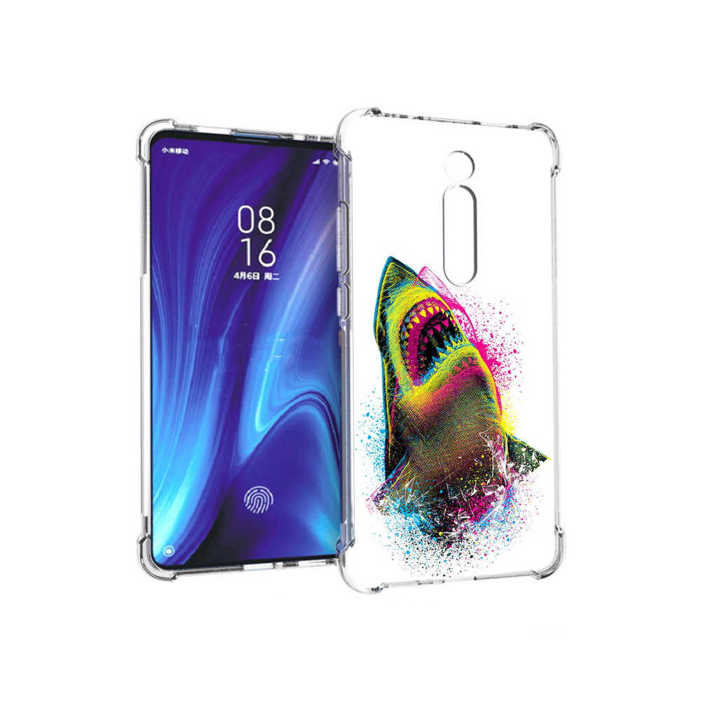 

Чехол MyPads Tocco для Xiaomi Redmi K20 челюсти-2 (PT130504.291.674), Прозрачный, Tocco