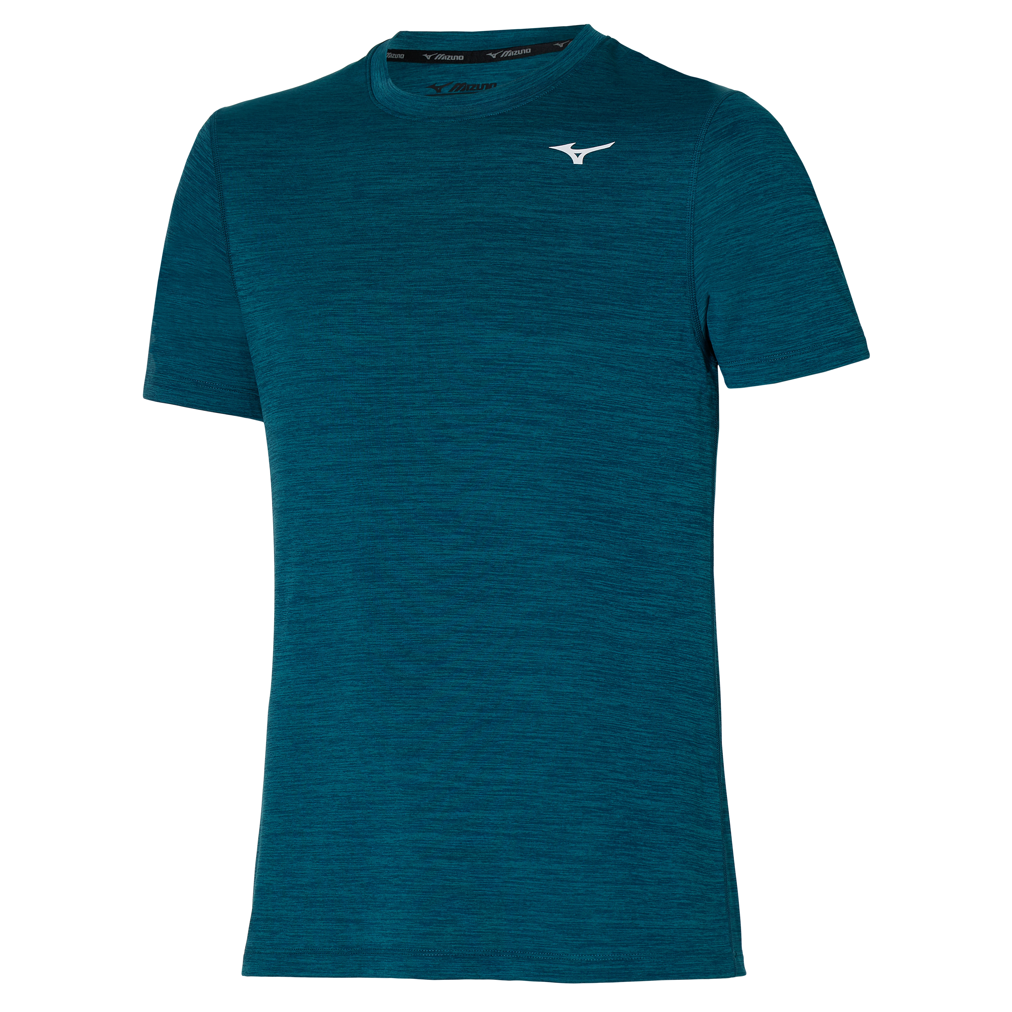 

Футболка мужская Mizuno Impulse Core Tee голубая S, Impulse Core Tee