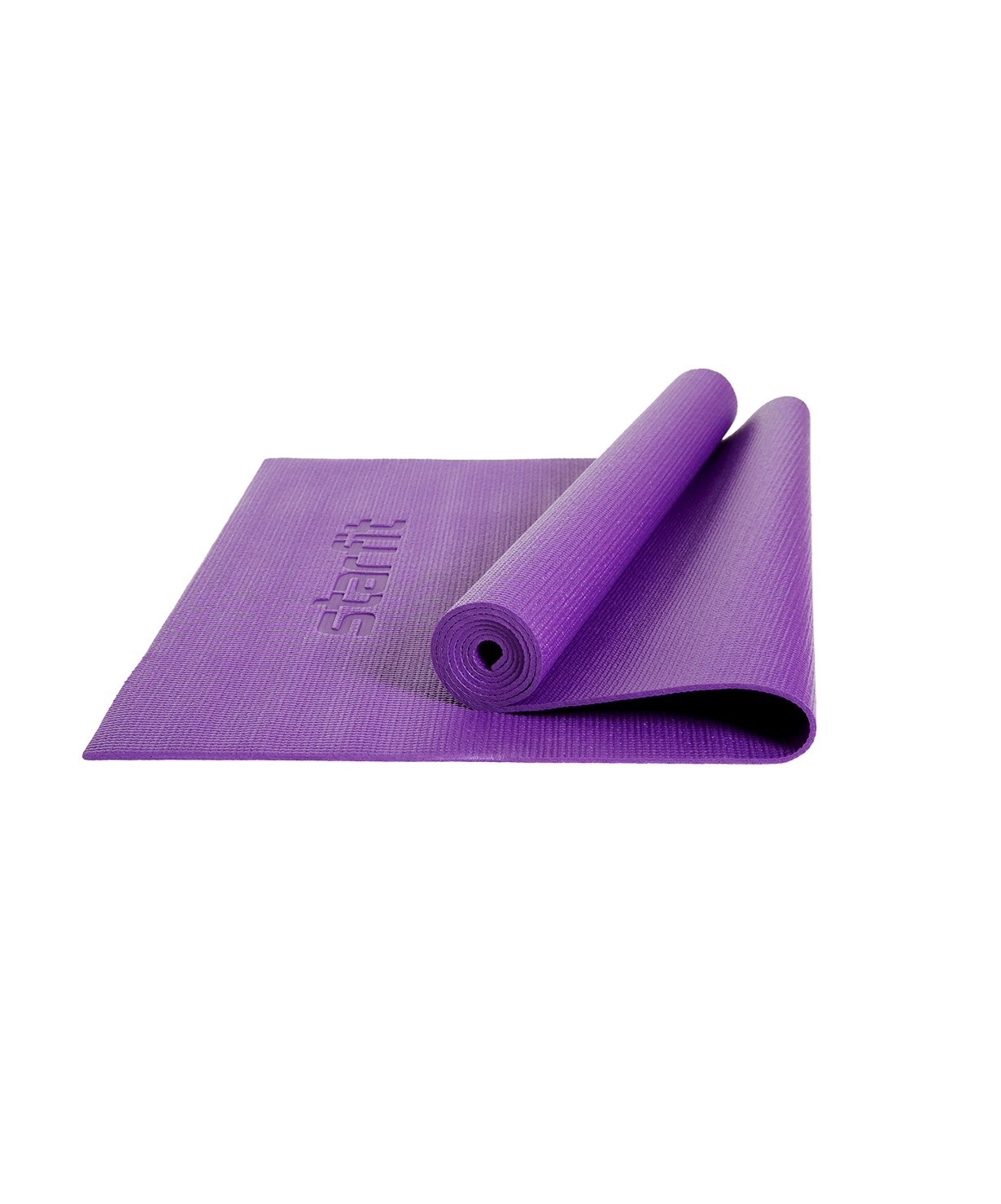 фото Коврик для йоги и фитнеса starfit core fm-101 violet 173 см, 4 мм
