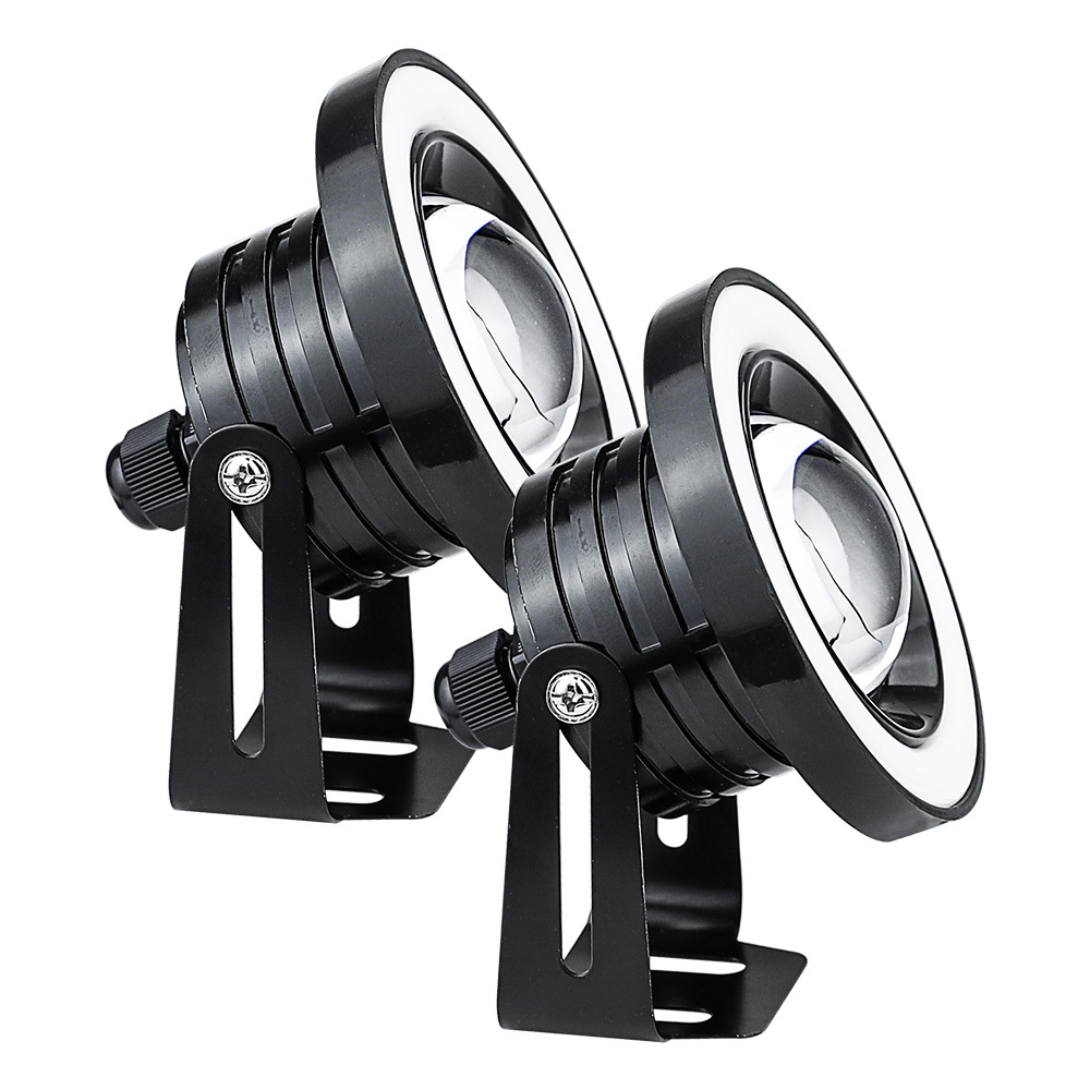 

Комплект противотуманных фар ангельские глазки 2 шт 12V 10W 2.5d