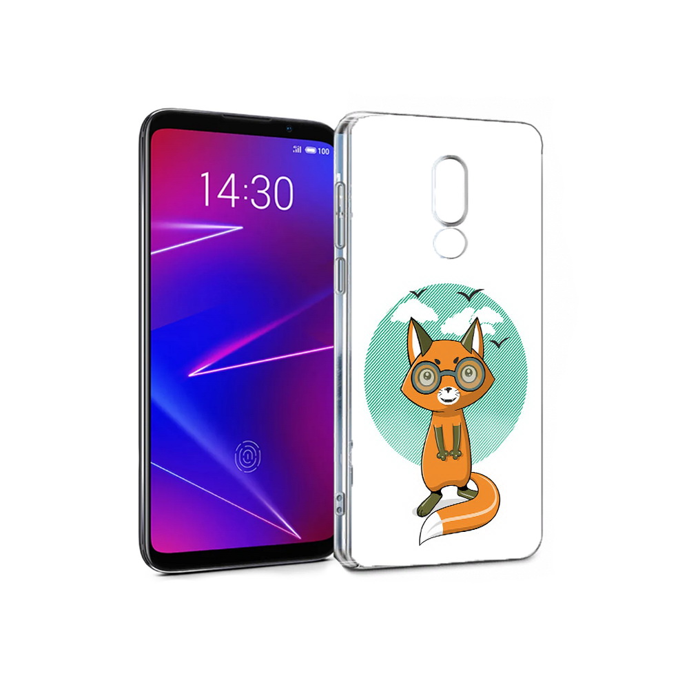 

Чехол MyPads Tocco для Meizu 16 задумчивая лиса (PT136611.84.348), Прозрачный, Tocco