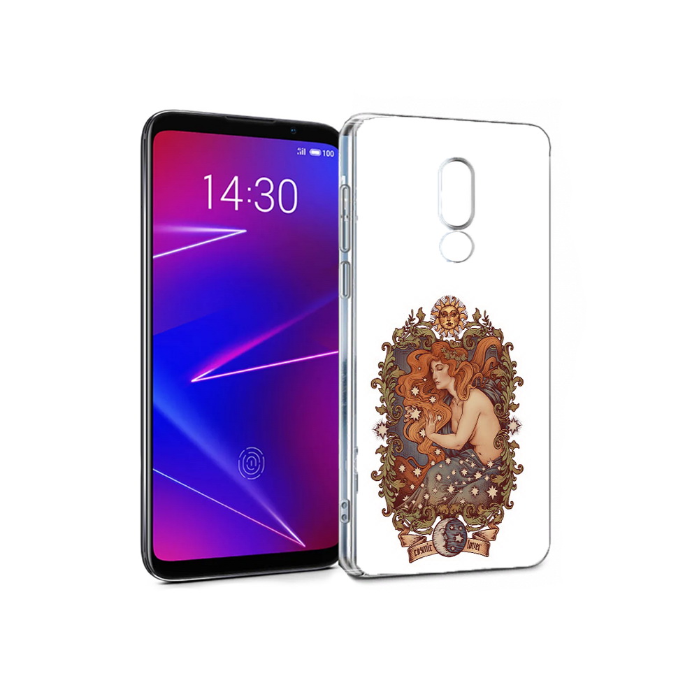 

Чехол MyPads Tocco для Meizu 16 звездная девушка абстракция (PT136611.84.351), Прозрачный, Tocco